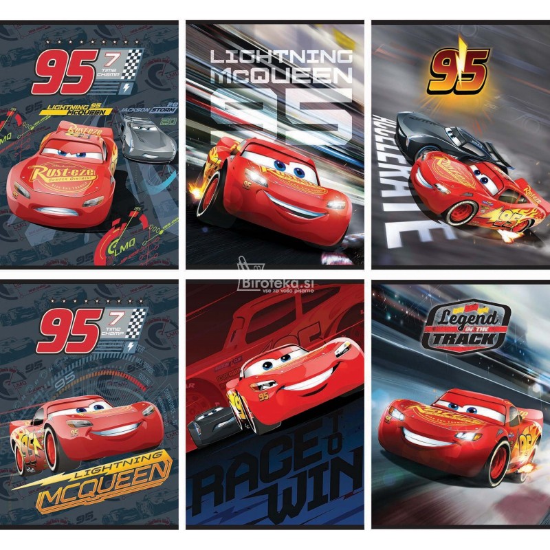 SVESKA A5 MP DIKTO 54L CARS